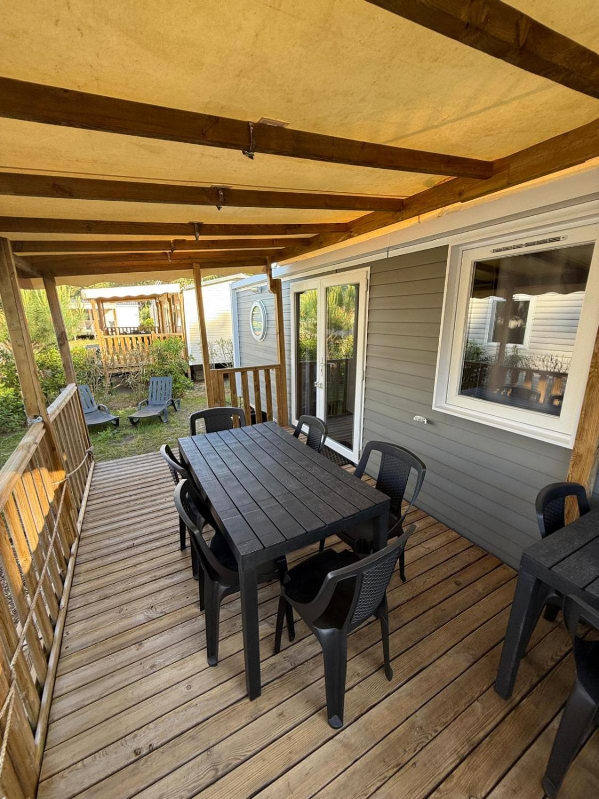 Mobilhome 6-8 Personnes Camping Les Viviers 4 Etoiles Cap Ferret Lège-Cap-Ferret Exterior foto