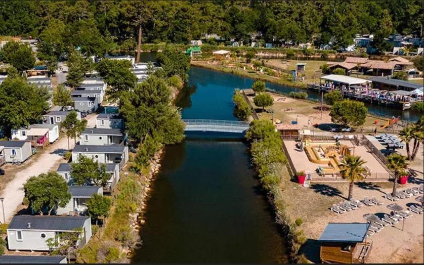 Mobilhome 6-8 Personnes Camping Les Viviers 4 Etoiles Cap Ferret Lège-Cap-Ferret Exterior foto