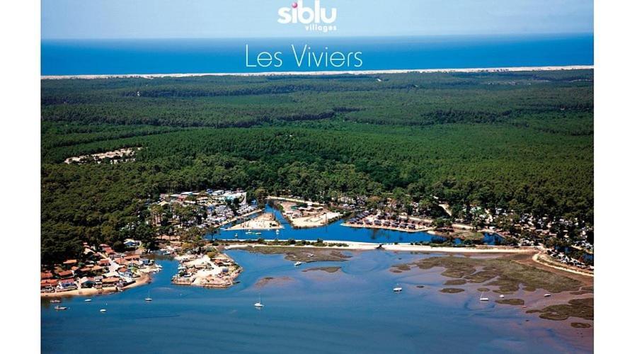 Mobilhome 6-8 Personnes Camping Les Viviers 4 Etoiles Cap Ferret Lège-Cap-Ferret Exterior foto